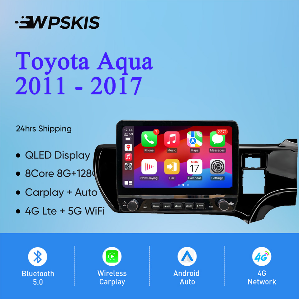 Audio Music To Text - Android 14 8G RamรถAutoradio GPSนําทางเทปสําหรับAqua 2011