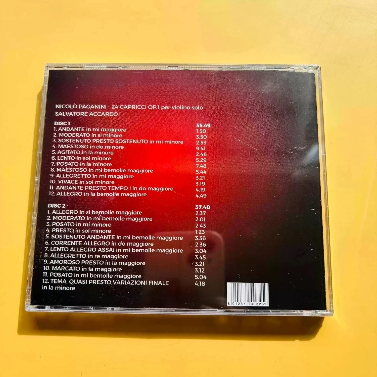 ซีดีเพลงไวโอลินโซโล่คลาสสิก พร - Audio Music Of บทวิจารณ์และราคา
