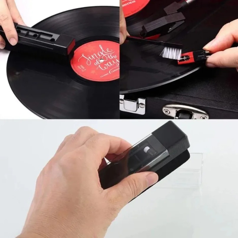 ชุดแปรงทำความสะอาดแผ่นเสียงไวน - Audio Music Remove บทวิจารณ์และราคา