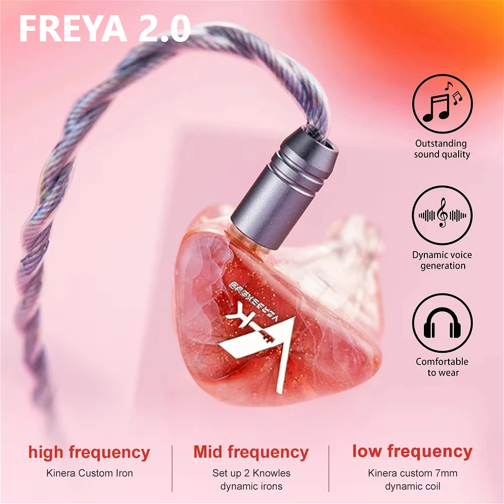 หูฟัง Kinera Freya 2.0 1DD+3 K - Audio Music Technology บทวิจารณ์และราคา