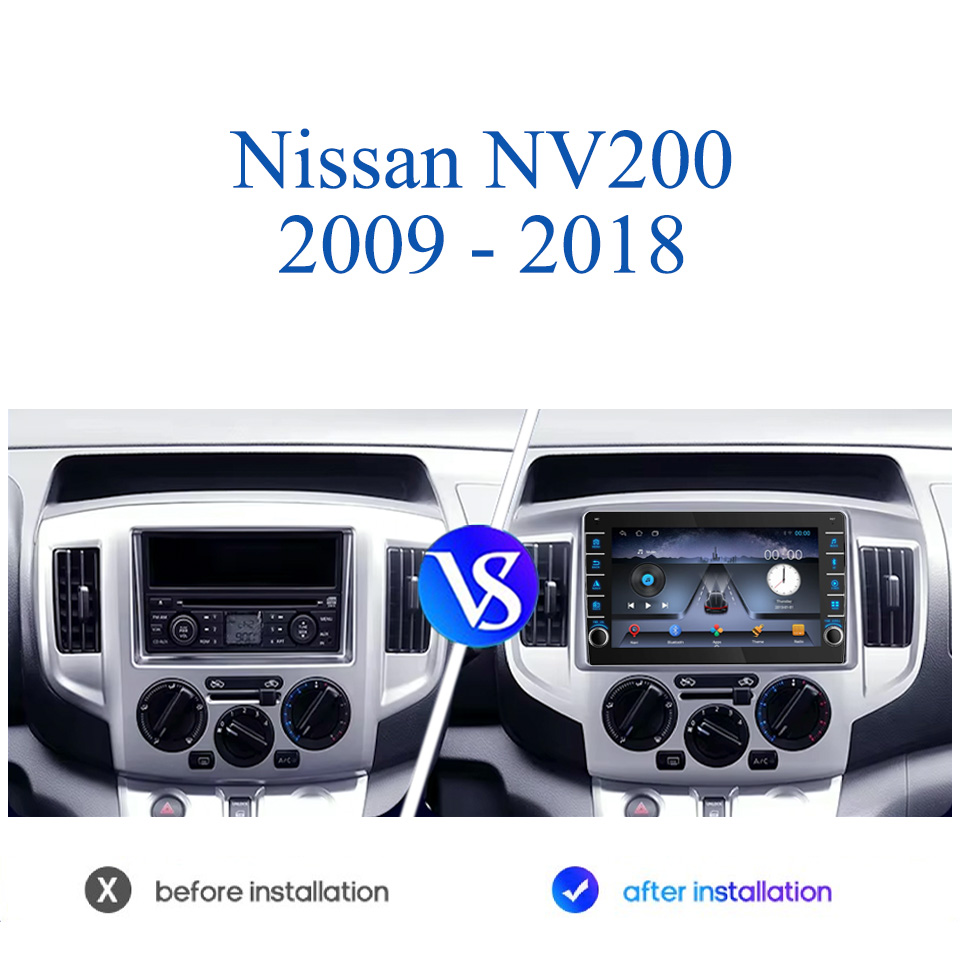 วิทยุรถยนต์สําหรับ Nissan NV20 - Audio Music To Text บทวิจารณ์และราคา