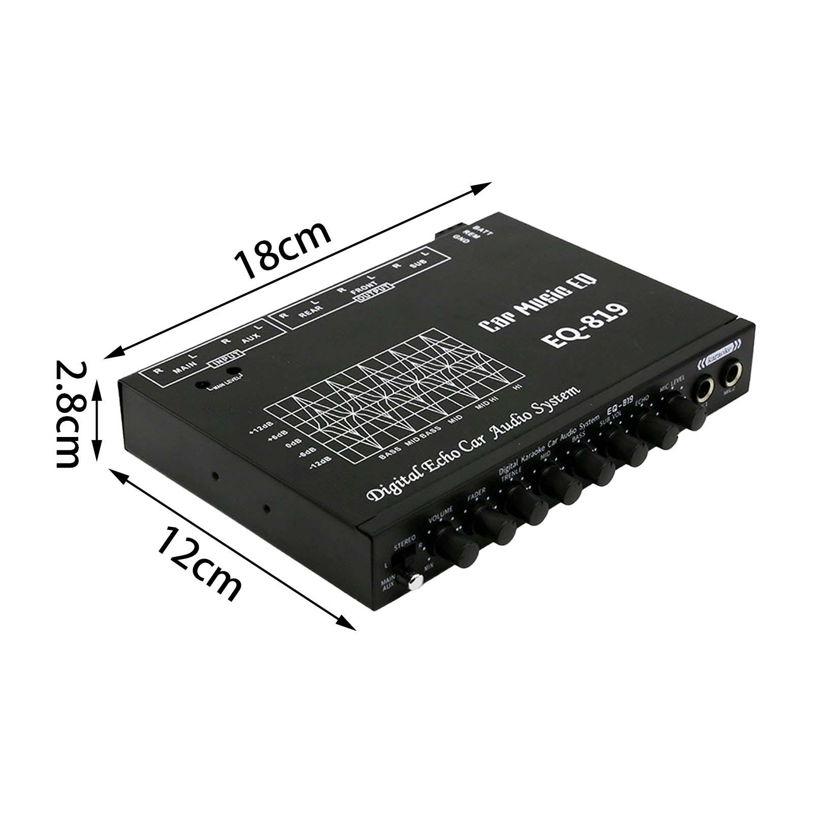 อีควอไลเซอร์เสียงรถยนต์ เทคโนโ - Audio Music Technology บทวิจารณ์และราคา