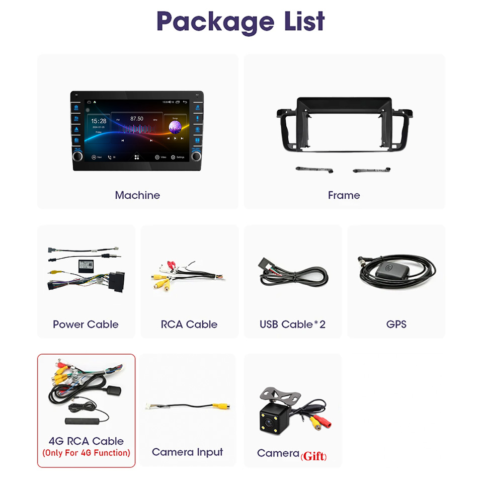 8G Ram 128GB Android 14 รถวิทย - Audio Music To Text บทวิจารณ์และราคา