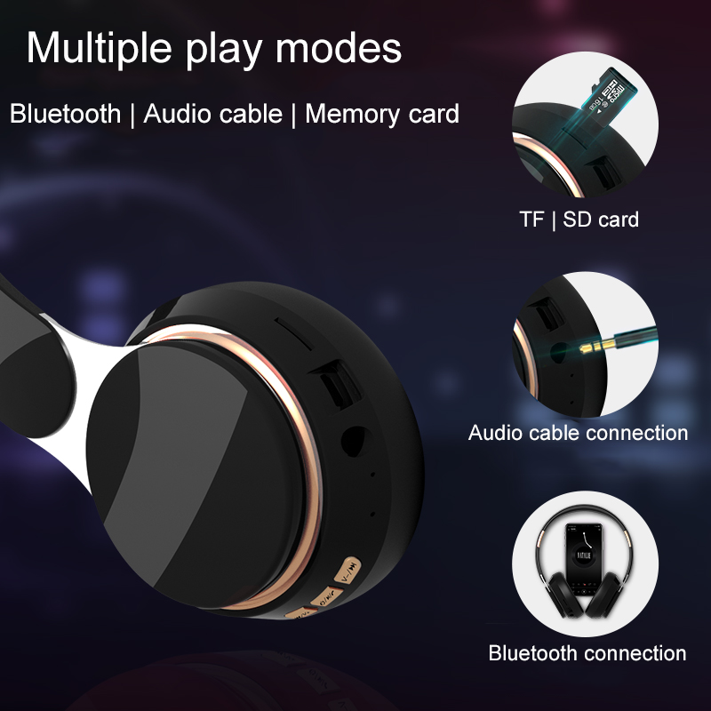 หูฟังชุดหูฟังไร้สายบลูทูธพร้อม - Audio Music Technology บทวิจารณ์และราคา