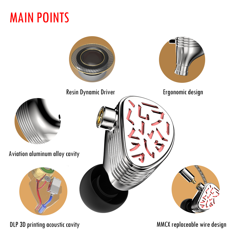 BGVP THHIFI ตัวอักษร1DD + 1BA  - Audio Music Technology บทวิจารณ์และราคา