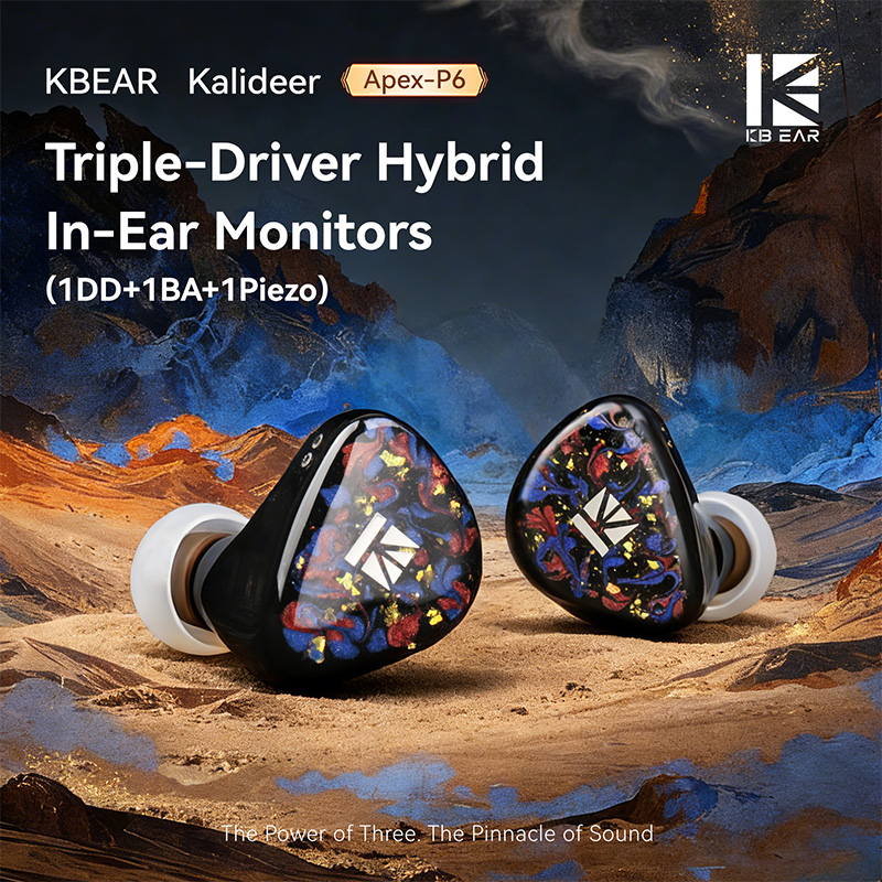    KBEAR Kalideer Apex-P6 ไฮไ - Audio Music Technology บทวิจารณ์และราคา