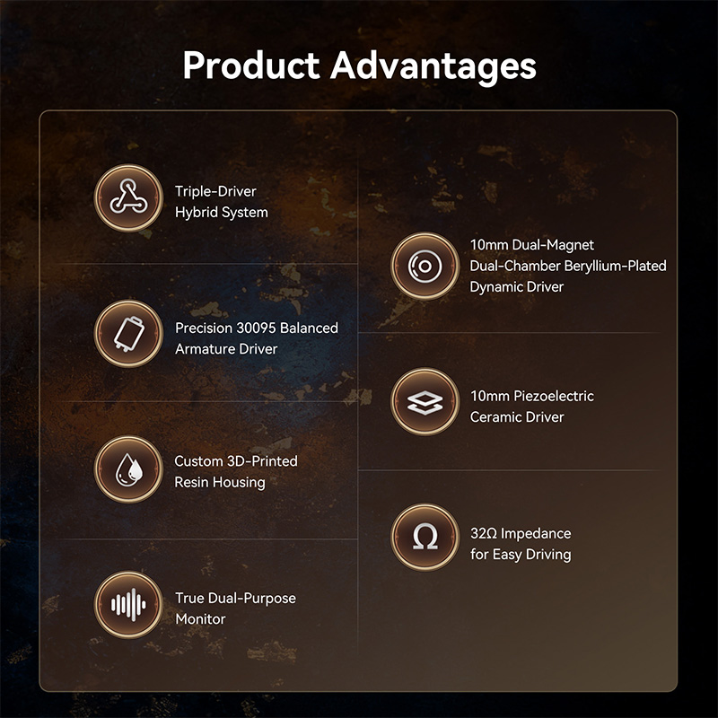    KBEAR Kalideer Apex-P6 ไฮไ - Audio Music Technology บทวิจารณ์และราคา