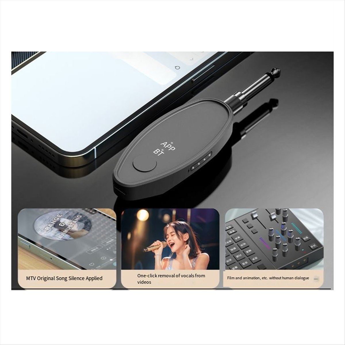 อะแดปเตอร์รับสัญญาณเสียง Punct - Audio Music Remove บทวิจารณ์และราคา