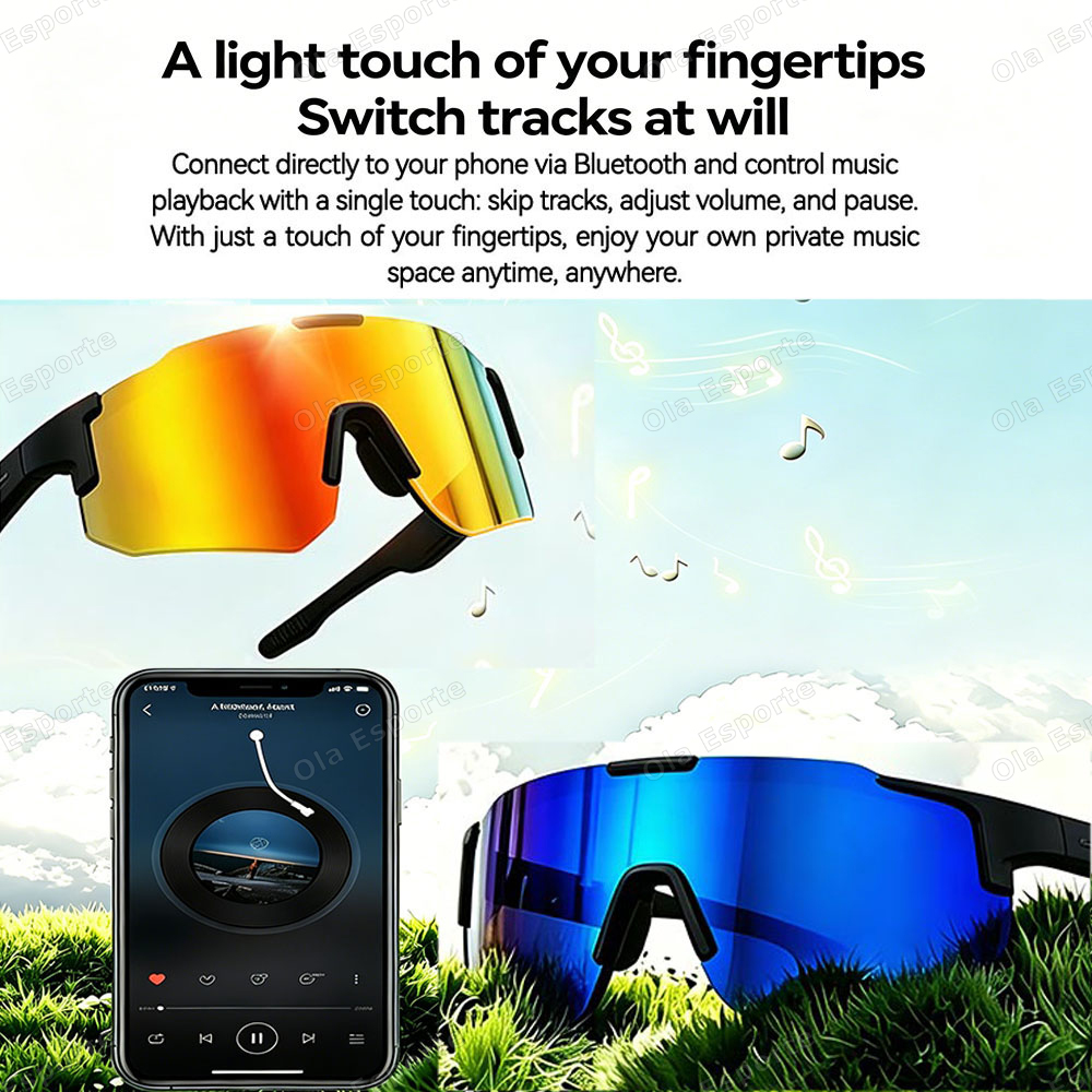 แว่นตาอัจฉริยะบลูทูธสำหรับปั่น - Audio Music Technology บทวิจารณ์และราคา